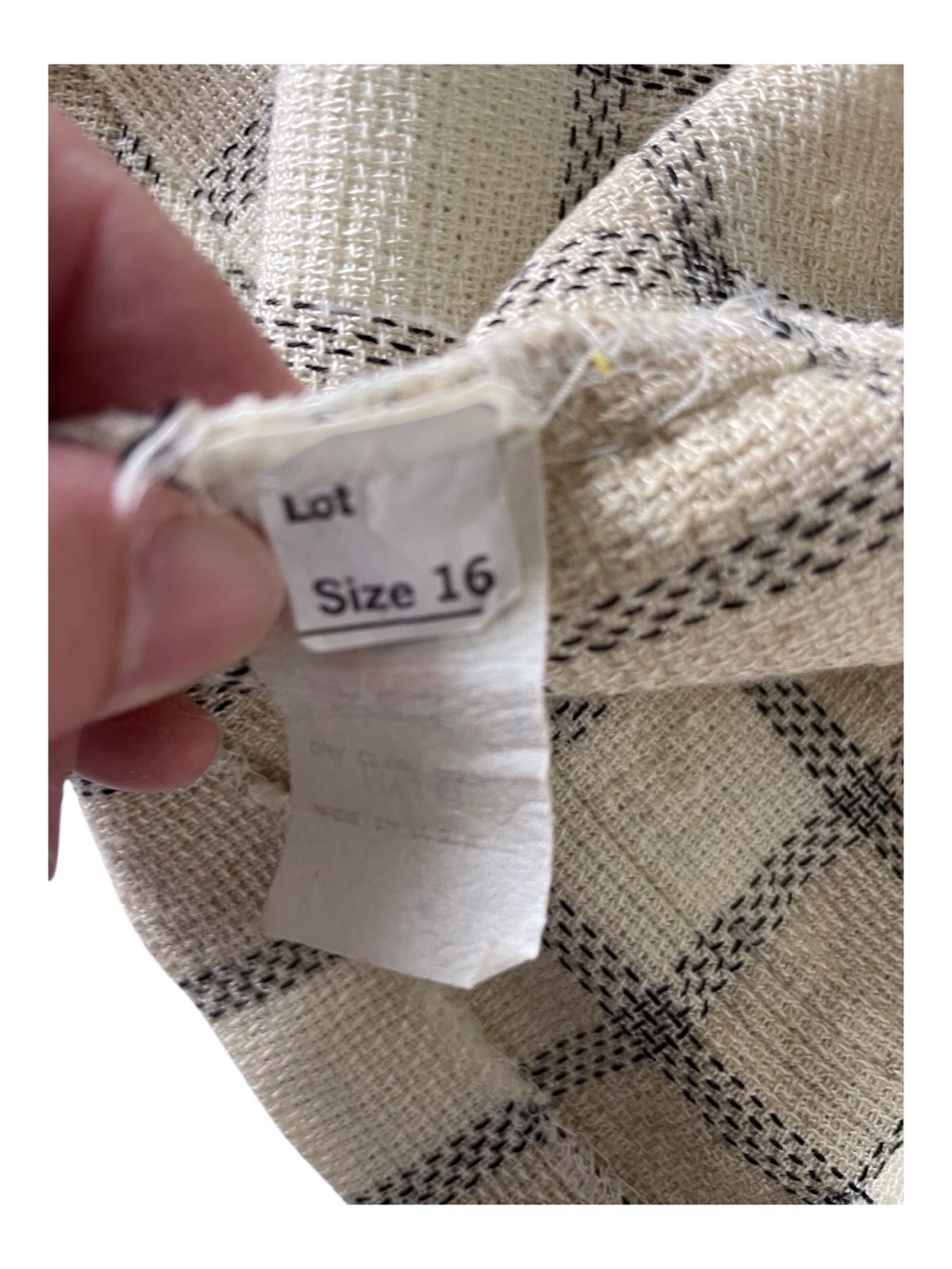 Vintage Women's Chelsea Studio Plaid Button-Up Jacket, 16 - Picture 10 of 15
